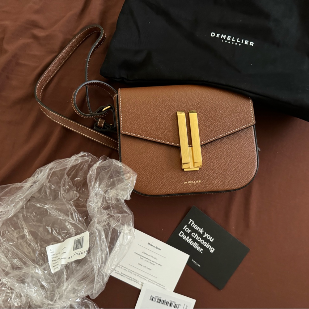 DeMellier Small Vancouver Grain Leather Bag